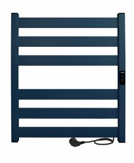 Полотенцесушитель электрический Indigo Oktava Slim 5 LСLOKS5E60-50MFRt 60x50 см синий